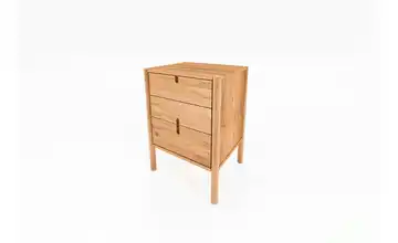 Nachttisch hoch mit 2 Schüben  
