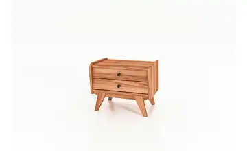  Nachttisch mit 2 Schüben  
