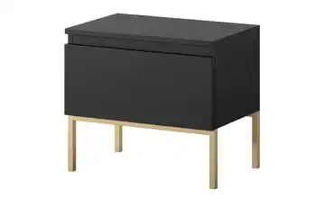 Selsey Nachtkommode mit goldenem Kufengestell