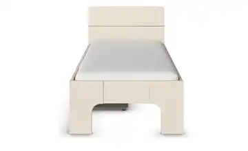  Stauraumbett in beige 