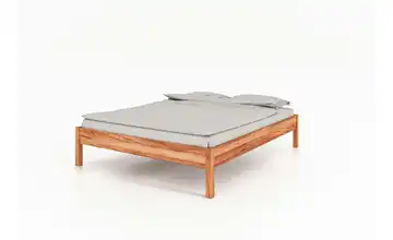 Massivholzbett ohne Kopfteil Kernbuche 180 cm 200 cm
