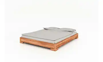 Massivholzbett ohne Kopfteil Kernbuche 220 cm 120 cm