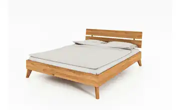 Massivholzbett Albert Wildeiche 80 cm 190 cm