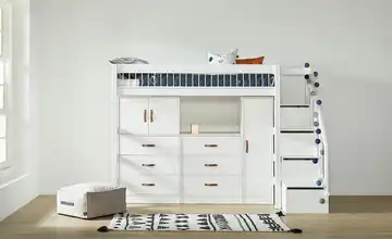 Lifetime Hochbett mit Treppe  