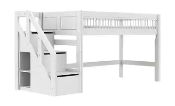 Lifetime Halbhohes Bett mit Treppe  