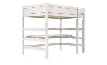 Lifetime Hochbett mit Leiter und Schreibtisch 120cm  