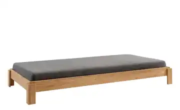 Stapelbett, Eiche, natur geölt Wildeiche