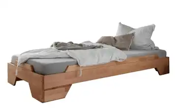 Stapelbett, Buche, weiß  