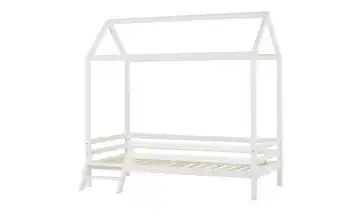 Hoppekids Bett Mit Leiter 122 cm Weiß
