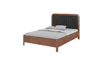 Massivholzbett NussbBK 140x200