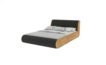  Massivholzbett Eiche 