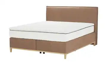 Boxspringbett 140 cm H2 Braun