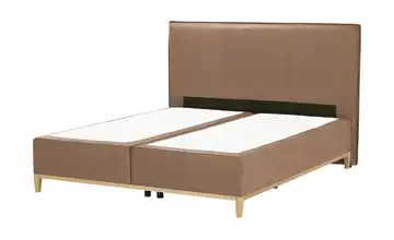 Boxspringbett 160 cm H4 Braun