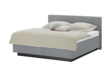 vanDoorn Polsterbett Wendematratze Flexline 2.0 Silbergrau H4 & H5 180 cm Kopfteilhöhe ca. 95 cm