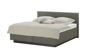 vanDoorn Polsterbett Wendematratze Flexline 2.0 Steingrau H4 & H5 180 cm Kopfteilhöhe ca. 95 cm
