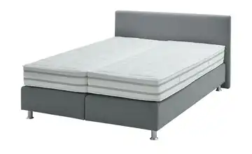 vanDoorn Boxspringbett Wendematratze Flexline 2.0 Grau 180 cm Kopfteilhöhe 95 cm H2 & H3, H4 & H5