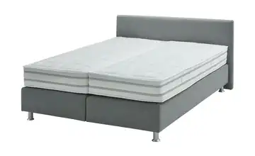 vanDoorn Boxspringbett Wendematratze Flexline 2.0 Grau 160 cm Kopfteilhöhe 80 cm H2 & H3