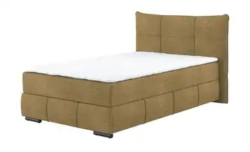 Boxbett 120 cm Gelb