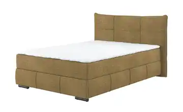 Boxbett 140 cm Gelb