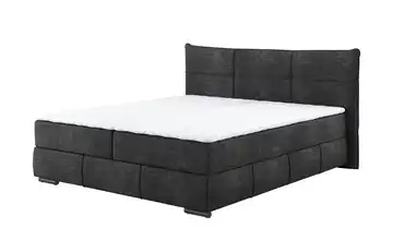 Boxbett 180 cm Schwarz