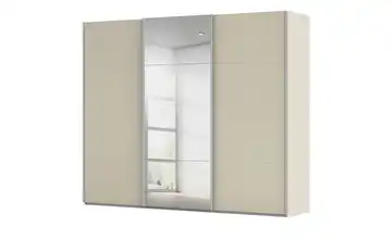 Kollektion Kraft Schwebetürenschrank inklusive Zubehör 271 cm mit Spiegel Champagner