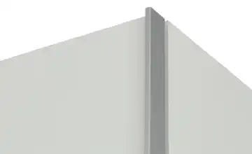 Kollektion Kraft Schwebetürenschrank inklusive Zubehör mit Spiegel 301 cm Weiß