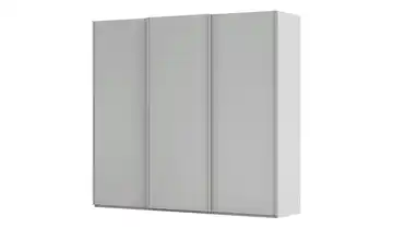 Kollektion Kraft Schwebetürenschrank inklusive Zubehör 242 cm ohne Spiegel Seidengrau