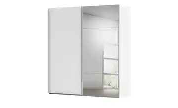 Kollektion Kraft Schwebetürenschrank inklusive Zubehör mit Spiegel 201 cm Weiß