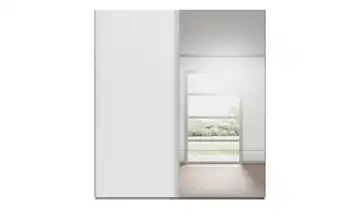 Kollektion Kraft Schwebetürenschrank inklusive Zubehör mit Spiegel 201 cm Weiß