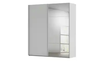 Kollektion Kraft Schwebetürenschrank inklusive Zubehör mit Spiegel 201 cm Seidengrau