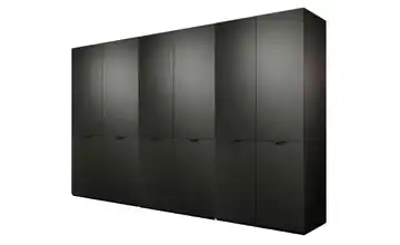 Drehtürenschrank Schwarz