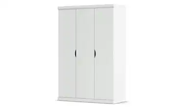Drehtürenschrank Weiß 3 Stück