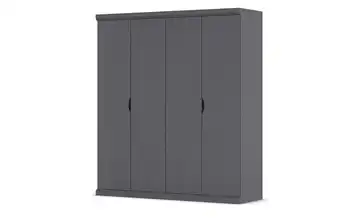 Drehtürenschrank Dunkelgrau 4 Stück