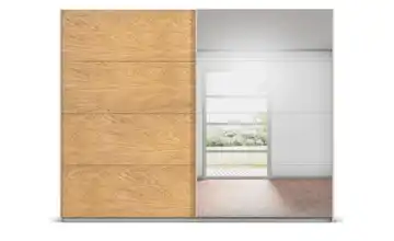 Schwebetürenschrank mit Spiegel 271 cm Champagner