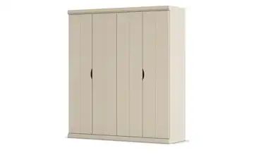 Drehtürenschrank Champagner 4 Stück