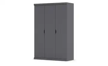 Drehtürenschrank Dunkelgrau 3 Stück