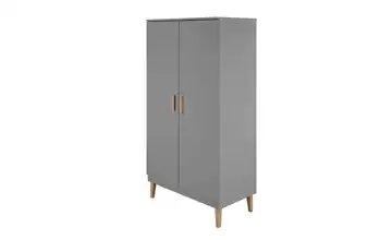Kleiderschrank Grau