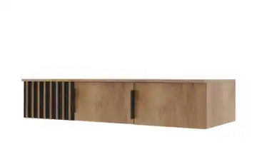 Aufsatz 150 cm Eiche (Nachbildung), Schwarz