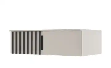 Aufsatz 100 cm kaschmirfarben, Schwarz
