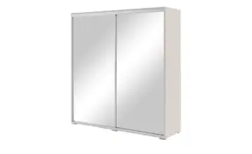 Schwebetürenschrank kaschmirfarben 100 cm 215 cm 2 Stück