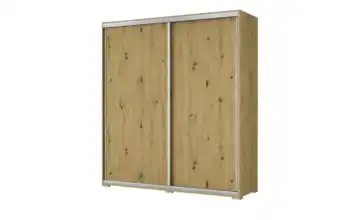 Schwebetürenschrank 175 cm Eiche Artisan (Nachbildung) 215 cm