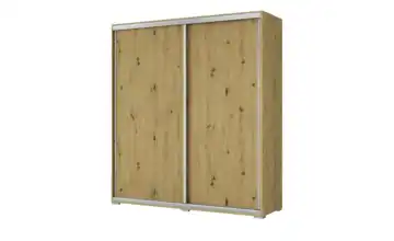 Schwebetürenschrank 230 cm Eiche Artisan (Nachbildung) 215 cm