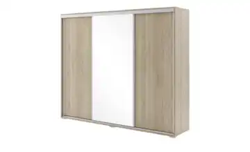 Schwebetürenschrank Eiche Sonoma (Nachbildung) 215 cm 278 cm