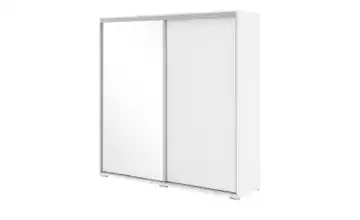 Schwebetürenschrank 230 cm 215 cm Weiß