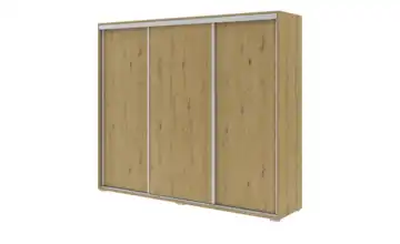 Schwebetürenschrank Eiche Artisan (Nachbildung) 215 cm 278 cm