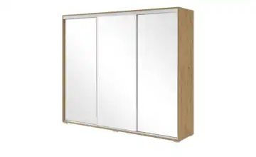 Schwebetürenschrank Eiche Artisan (Nachbildung) 250 cm 245 cm 3 Stück