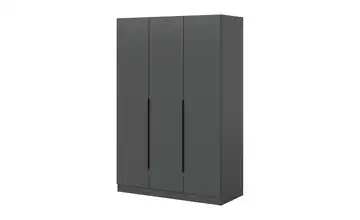 Drehtürenschrank 120 cm Anthrazit