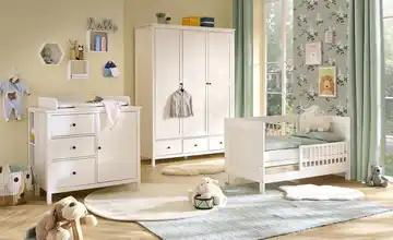 Wickelaufsatz aus Massivholz 