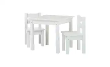 Hoppekids Sitzgruppe 3er-Set Weiß