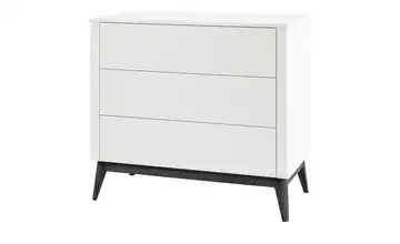 pinio Wickelkommode 3 Schubladen Weiß